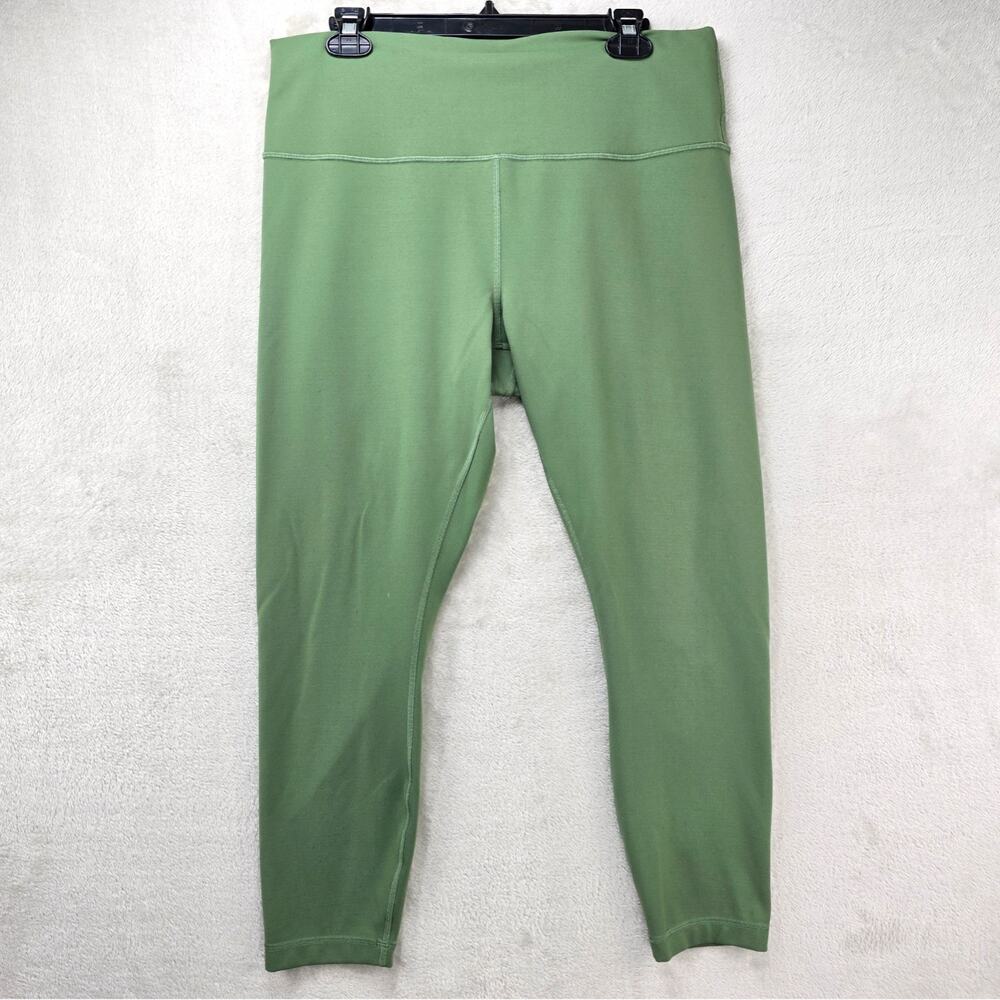 Lululemon Athletica Wunder Train High-Rise Tight Legging‎ 25” Size 16 Green